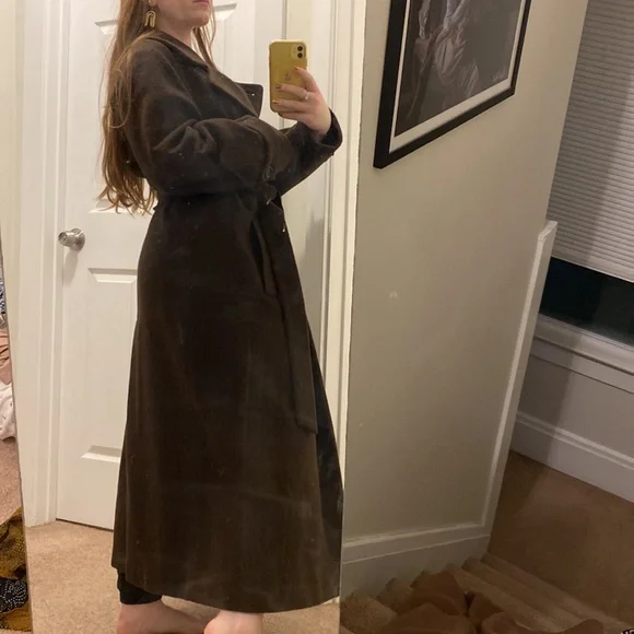 Vintage Wool Anne Klein long coat - Picture 5 of 7